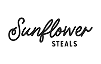 Sunflower Steals Logo 200x127