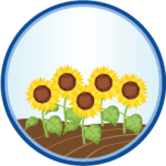 Silver Sunflower Sponsor Logo